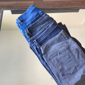 4 pair all sold as bundle.   Hardly worn. All 38 waist x 32 waist.